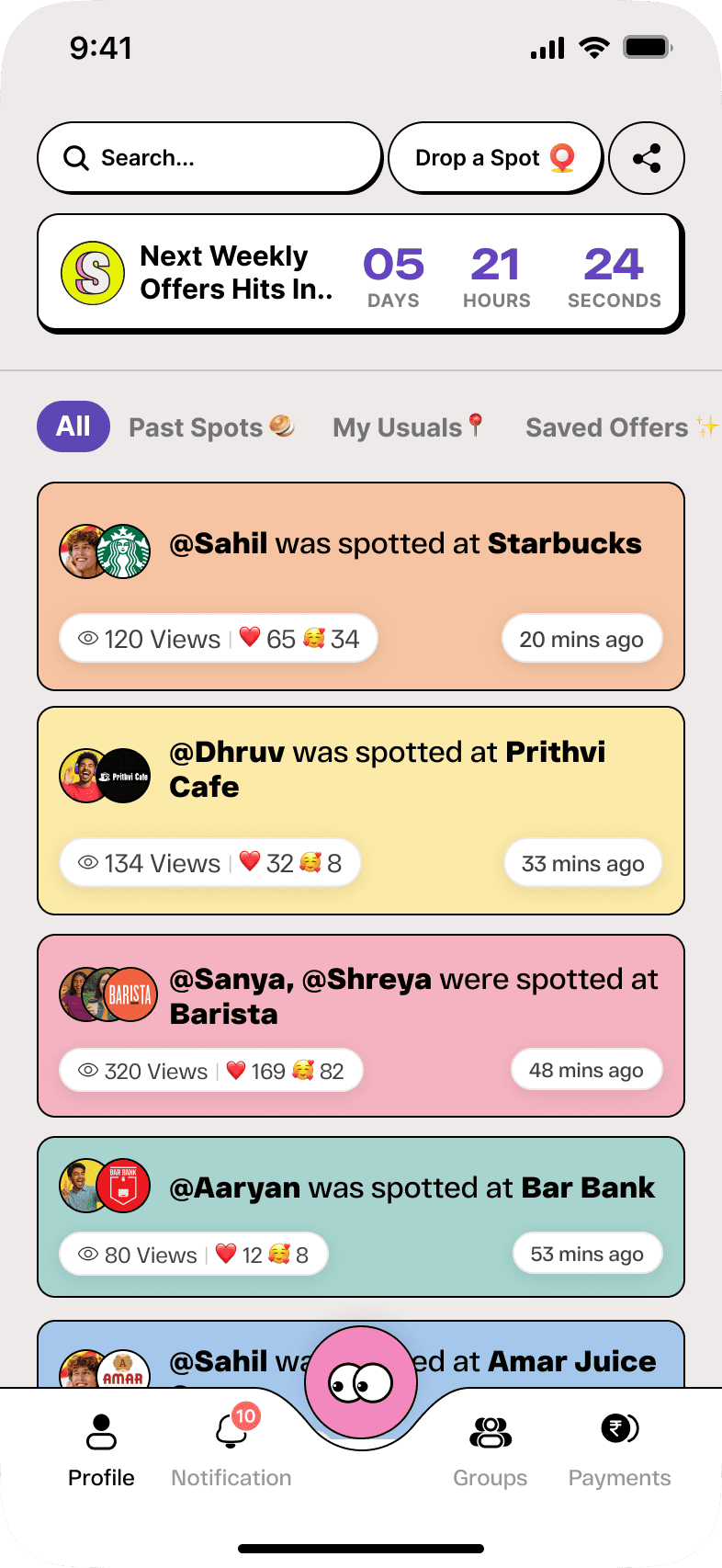 Spotted screenshot 1